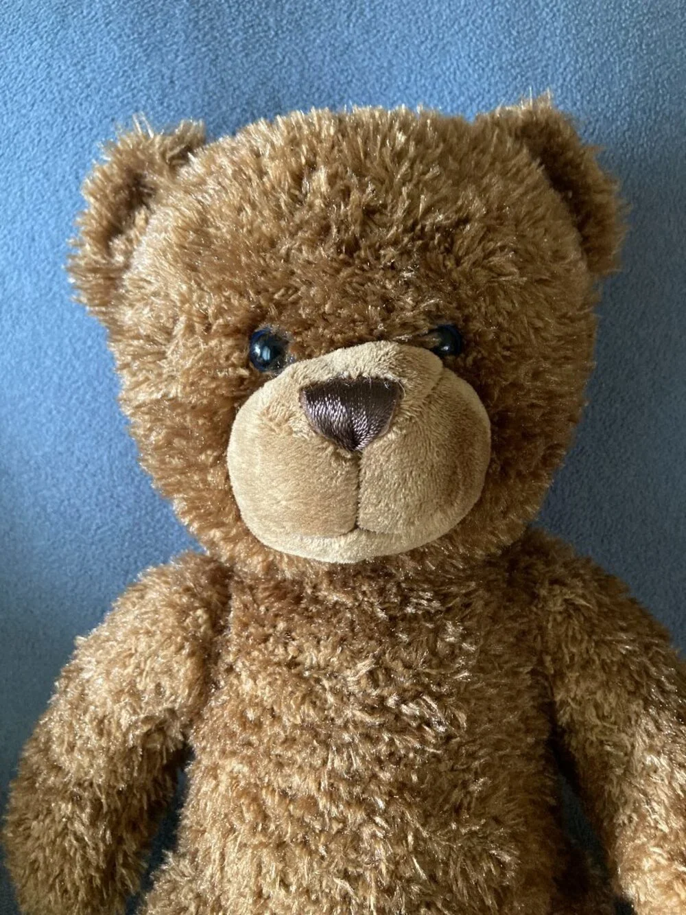 Build A Bear 18” Transformer Bumblebee Cocoa Fuzzy Jointed Brown Bear Plush